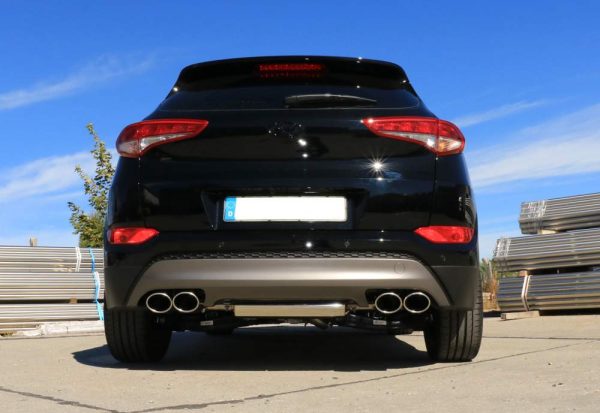 Hyundai Tucson TLE 4x2 & 4x4 Endschalldämpfer Ausgang rechts/links - 2x115x85 Typ 32 rechts/links – Bild 7