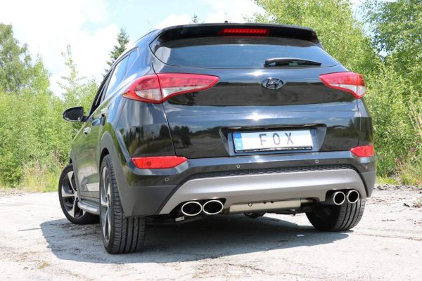 Hyundai Tucson TLE 4x2 & 4x4 Endschalldämpfer Ausgang rechts/links - 2x115x85 Typ 38 rechts/links – Bild 7