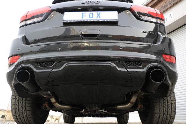 Jeep Grand Cherokee WK II - 6,4l SRT8 bis 2014 Endschalldämpfer rechts/links - 129x106 Typ 32 rechts/links SCHWARZ emalliert – Bild 7