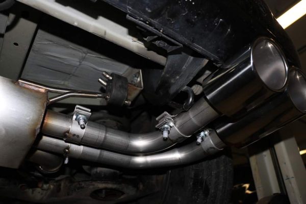 Mercedes Vito/ Viano - W639 Kompact Endschalldämpfer quer Ausgang rechts/links inkl. Verbindungsrohr - 2x115x85 Typ 32 rechts/links – Bild 7