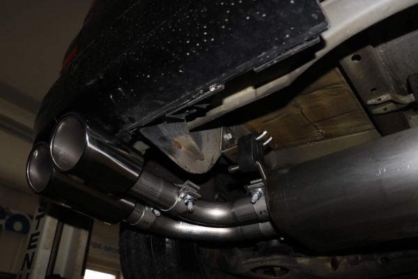 Mercedes Vito/ Viano - W639 Kompact Endschalldämpfer quer Ausgang rechts/links inkl. Verbindungsrohr - 2x115x85 Typ 32 rechts/links – Bild 8