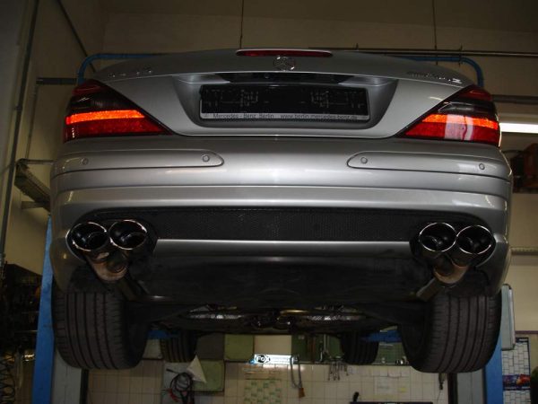Mercedes SL55/ SL600 - R230 Endschalldämpfer rechts/links - 2x115x85 Typ 32 rechts/links – Bild 7