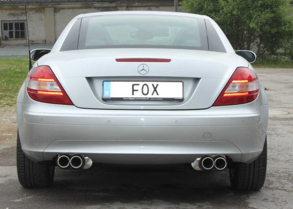 Mercedes SLK Typ 171 - 4/6 Zylinder Endschalldämpfer rechts/links - 2x90 Typ 13 rechts/links – Bild 7