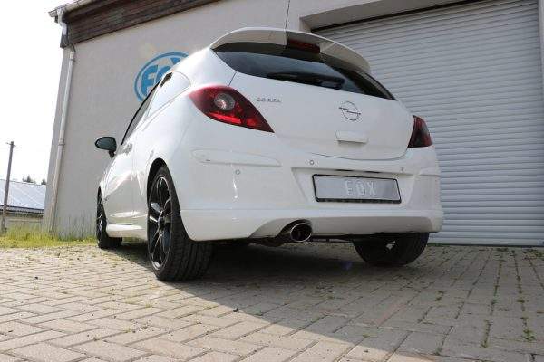 Opel Corsa D - Sportheck und OPC Line Endschalldämpfer - 115x85 Typ 32 – Bild 4