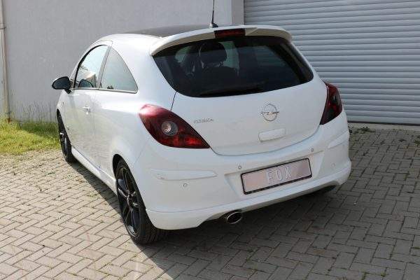 Opel Corsa D - Sportheck und OPC Line Endschalldämpfer - 115x85 Typ 32 – Bild 5