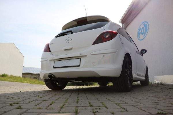 Opel Corsa D - Sportheck und OPC Line Endschalldämpfer - 115x85 Typ 32 – Bild 6
