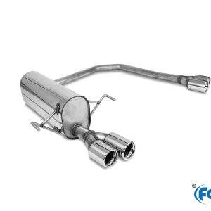 Opel Astra H Caravan Endschalldämpfer Ausgang rechts/links Ø63,5mm - 2x76 Typ 13 rechts/links