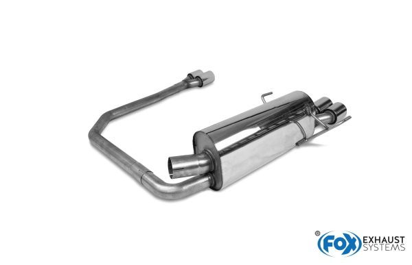 Opel Astra H Caravan Endschalldämpfer Ausgang rechts/links Ø63,5mm - 2x76 Typ 13 rechts/links – Bild 2