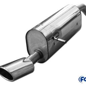 Peugeot 207/ 207cc/ 208 Endschalldämpfer einseitig - 115x85 Typ 32