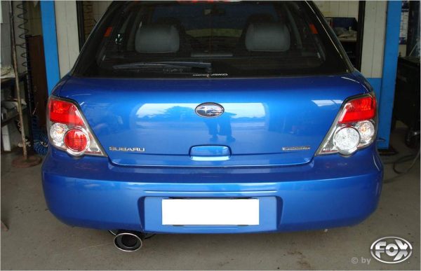 Subaru Impreza GD/ GG - Stufenheck/ Kombi Endschalldämpfer Ø63,5mm - 129x106 Typ 33 – Bild 7