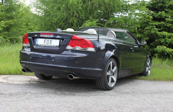 Volvo C70 II - Cabrio Endschalldämpfer quer Ausgang rechts/links - 115x85 Typ 32 rechts/links – Bild 7