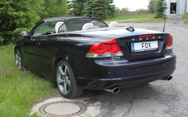 Volvo C70 II - Cabrio Endschalldämpfer quer Ausgang rechts/links - 115x85 Typ 32 rechts/links – Bild 8