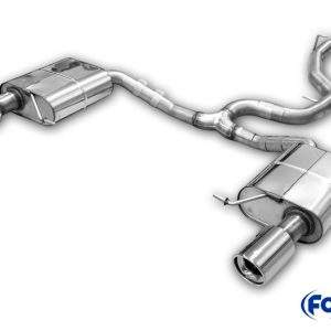 VW Passat 3C 4-Motion Endschalldämpfer rechts/links und Vorschalldämpferersatzrohr - 1x100 Typ 17 rechts/links