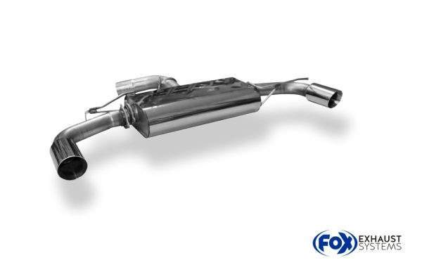 VW Golf 6 - 1,8l TFSI/ GTD Endschalldämpfer Ausgang rechts/links - 1x90 Typ 25 rechts/links