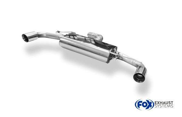 VW Golf 6 - 1,8l TFSI/ GTD Endschalldämpfer Ausgang rechts/links - 1x90 Typ 25 rechts/links – Bild 3
