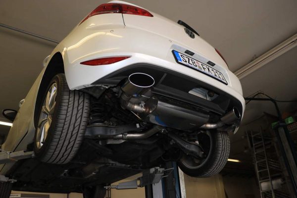 VW Golf VII - mit starrer Hinterachse Endschalldämpfer rechts/links - 160x90 Typ 38 rechts/links – Bild 5