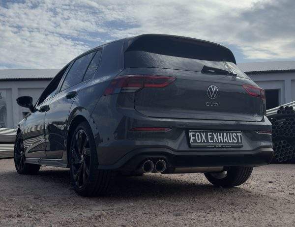VW Golf 8 GTD Endschalldämpfer - 2x90 Typ 25