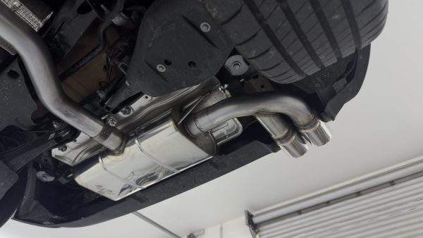 VW Golf 8 GTD Endschalldämpfer - 2x90 Typ 25 – Bild 4