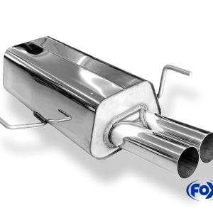 Audi 80 Typ B4 Limousine & Avant Endschalldämpfer Ø63,5mm - 2x70 Typ 10