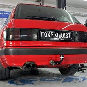 Audi 80 Typ B4 quattro Endschalldämpfer - 2x70 Typ 10