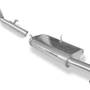 BMW E30 318is Endschalldämpfer und Vorschalldämpferersatzrohr - 1x70 Typ 10