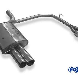 BMW E60/61 - 520i/ 523i/ 525i/ 530i Endschalldämpfer Ausgang rechts/links - 2x90 Typ 10 rechts/links M5-Optik