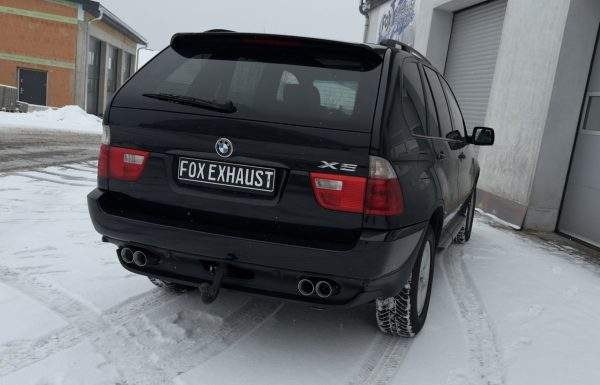 BMW X5 E53 Endschalldämpfer rechts/links inkl. Dieseladapter - 2x80 Typ 25 rechts/links – Bild 2