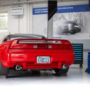 Honda NSX I/ Acura NSX I Coupe Endschalldämpfer quer Ausgang rechts/links - 1x100 Typ 27 rechts/links