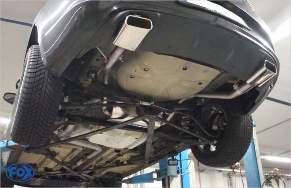 Opel Cascada Endschalldämpfer quer Ausgang rechts/links - 145x65 Typ 59 rechts/links – Bild 7