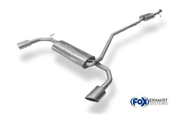 Opel Mokka 4x4 & 4x2 Endschalldämpfer rechts/links und Vorschalldämpfer - 115x85 Typ 38 rechts/links – Bild 3