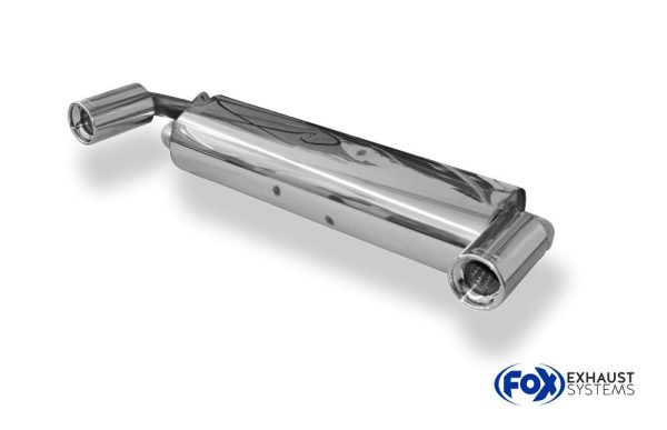 MGF Endschalldämpfer Ausgang rechts/links - 1x90 Typ 13 rechts/links