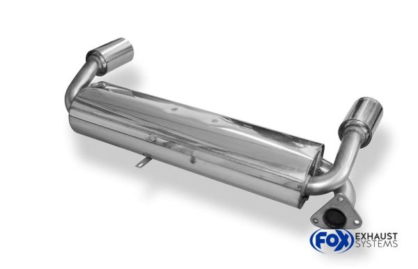 MGF Endschalldämpfer Ausgang rechts/links - 1x90 Typ 13 rechts/links – Bild 2