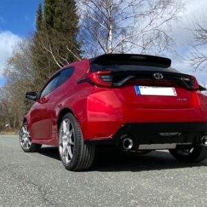 Toyota Yaris P21 GR Endschalldämpfer quer Ausgang rechts/links - 1x100 Type 25 rechts/links