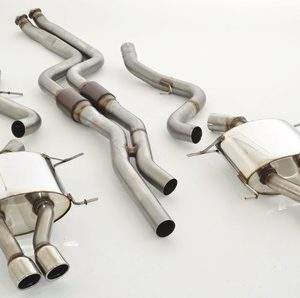 Ø 2x70mm Duplex-Anlage mit 200 Zellen Sport-Kats. BMW E92/E93