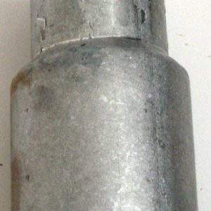 Reduziermuffe 63.5 - 42mm aluminierter Stahl