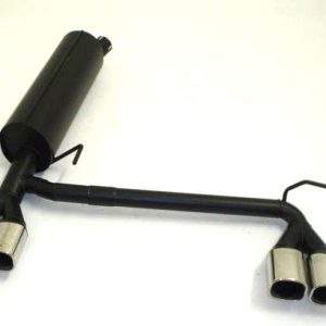 Duplex Sportendschalldämpfer Opel Astra H Caravan