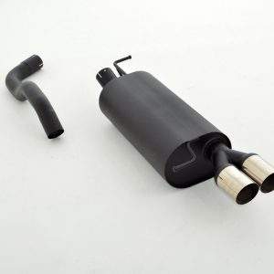 Sportendschalldämpfer aluminierter Stahl