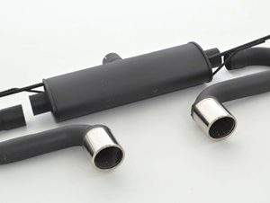 Duplex Sportendschalldämpfer VW Golf VI