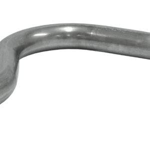 1 3/4" 650mm Achsrohrbogen mit Muffe Edelstahl