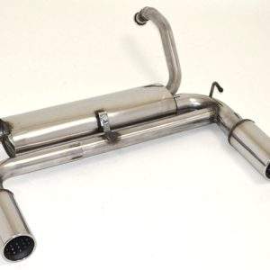 Duplex Sportendschalldämpfer Citroen C1