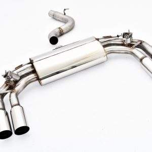 76mm Duplex-Sportendschalldämpfer mit originaler Klappensteuerung