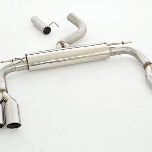 76mm Duplex-Sportendschalldämpfer Audi A3 8V Cabrio Quattro