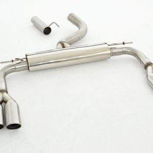 76mm Duplex-Sportendschalldämpfer Audi A3 8V Cabrio Quattro