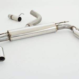 76mm Duplex-Sportendschalldämpfer Audi A3 8V Sportback Quattro