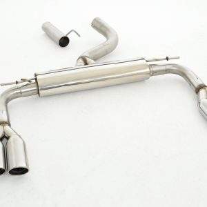 76mm Duplex-Sportendschalldämpfer Audi A3 8V Limousine Quattro