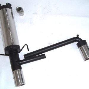 Duplex Sportendschalldämpfer Opel Astra G