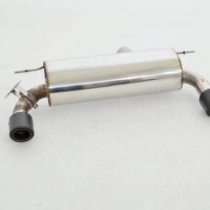 76mm Duplex-Sportendschalldämpfer Edelstahl