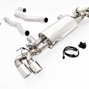 76mm Duplex-Sportendschalldämpfer BMW 8er G14/G15 Coupe/Cabrio