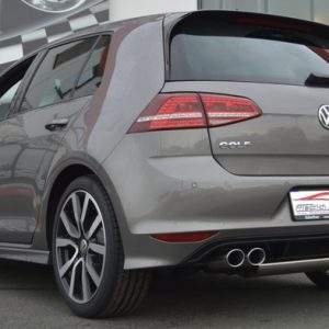 Duplex Sportendschalldämpfer VW Golf VII
