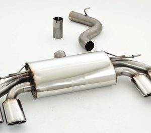 3 Zoll (76mm) Duplex Sportendschalldämpfer VW Golf VII R